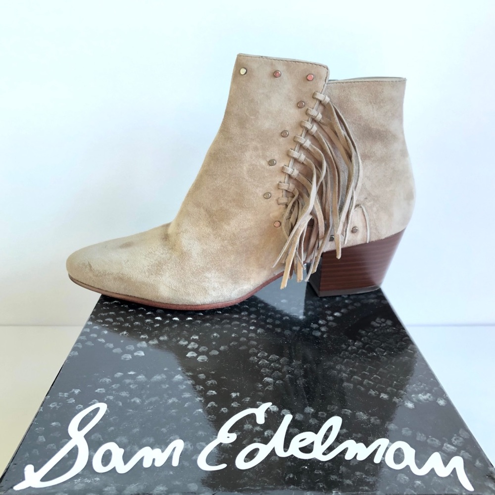 Sam Edelman Rudie Fringe Bootie